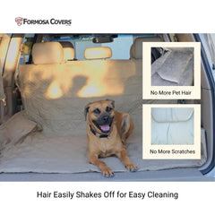 Deluxe Padded Cargo Liner 52W x 93L in Taupe - Mats & Travel