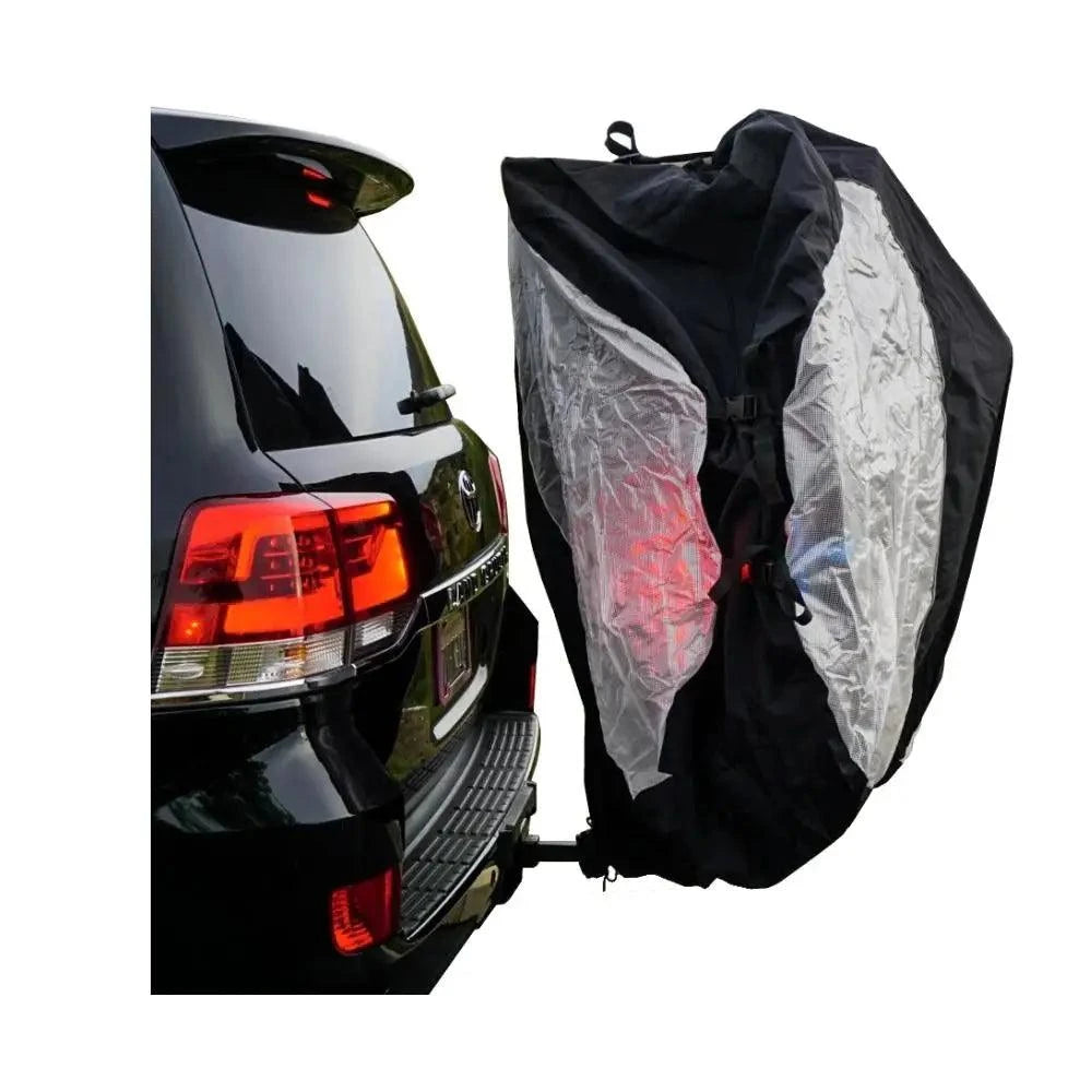 Premium Travel Bike Cover for Platform Hitch Mount Formosa