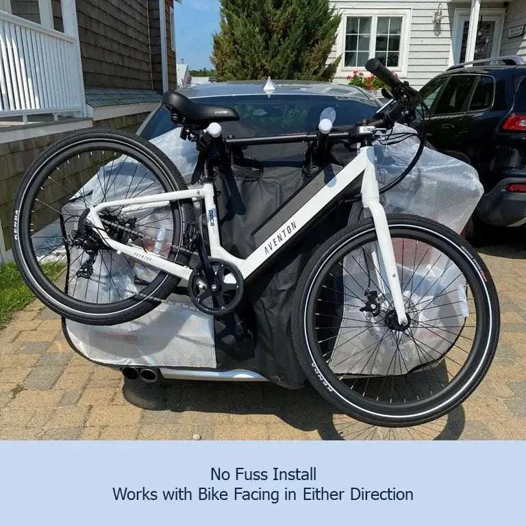 Dual Trunk Mount Bike Rack Cover Fits 2 Bicycles With Large