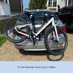 Dual Trunk Mount Bike Rack Cover For Transport (Fits up to 2