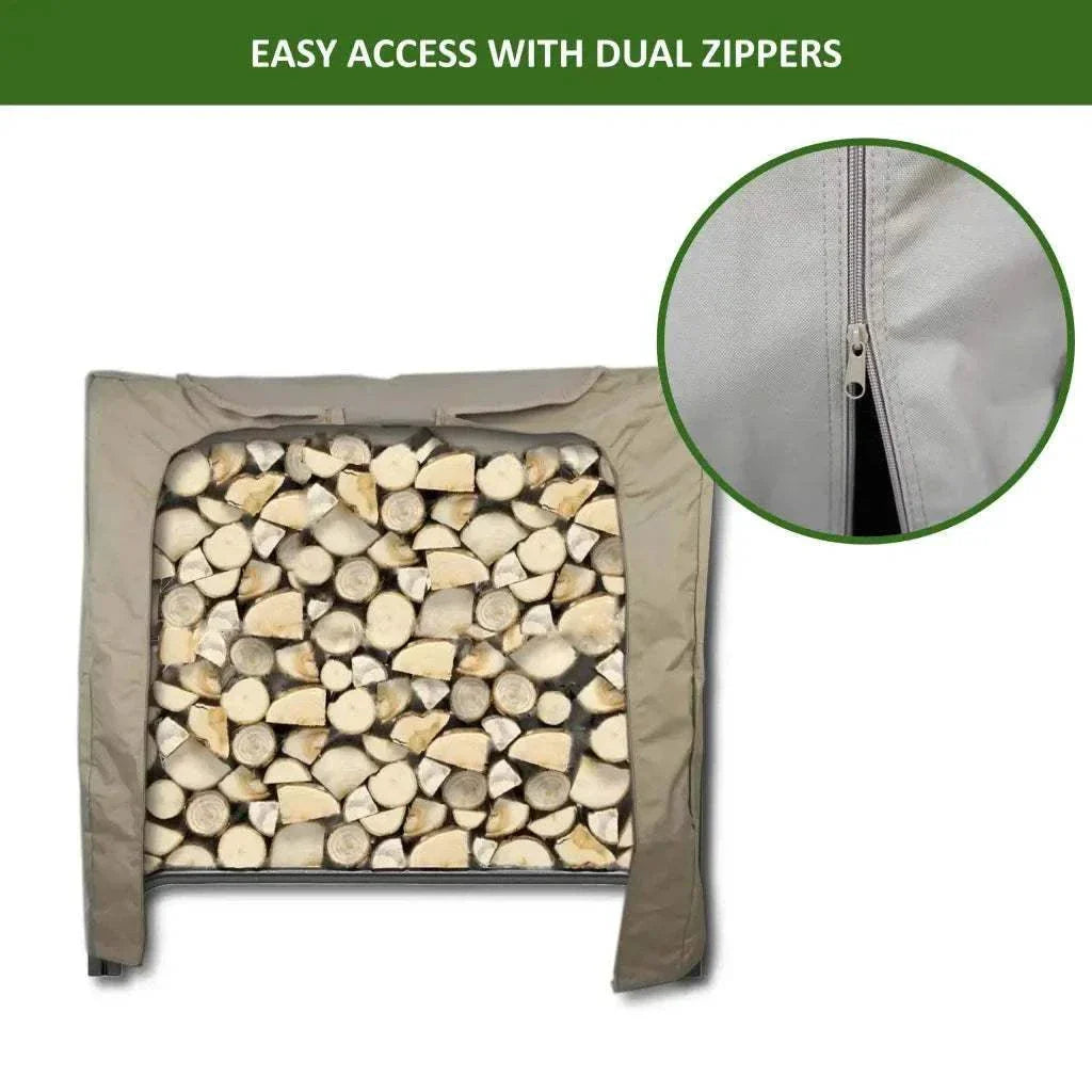 Firewood Log Rack Outdoor and Indoor Cover - Up to 45 Long -