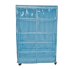 Storage Shelving Unit Cover in Glacier Blue with see-through panel, fits 48