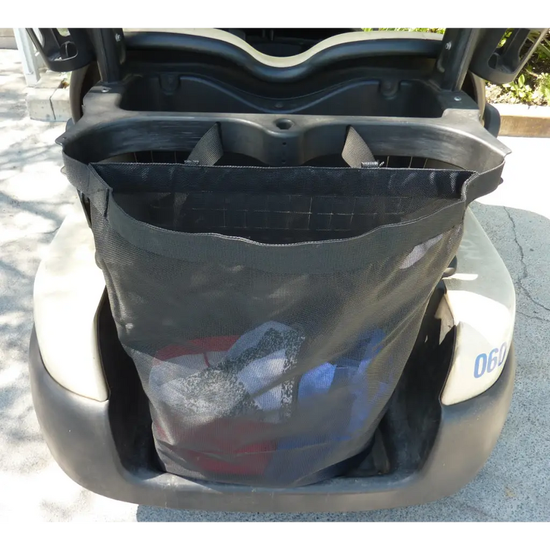 Golf Cart Mesh Utility Grocery Bag Attachment (Universal