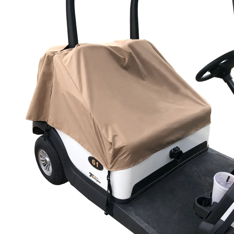 Golf Cart Seat Cover in Taupe 300 Denier Polyester - Covers