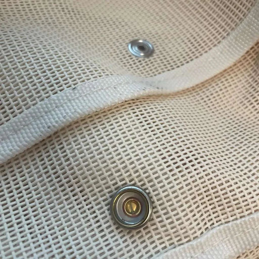 Golf Cart Sun Shade UV Mesh Top Cover For 80 Long Roof Beige