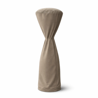 Patio Outdoor Dome Top Style Heater Cover 36"Dia Classic Taupe waterproof UV resistant with zipper closure
