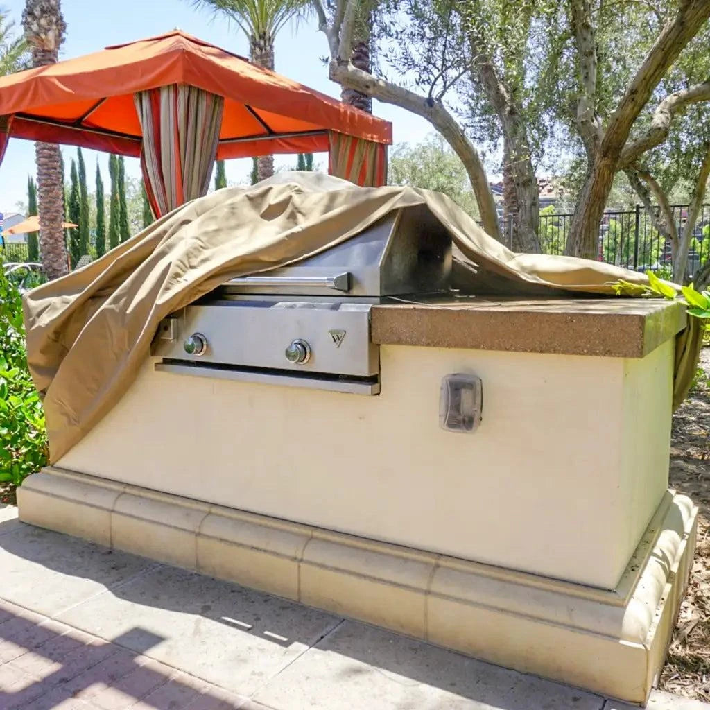 Island Barbecue Outdoor Cover Fits Bbq or Grills up to 124 in Long