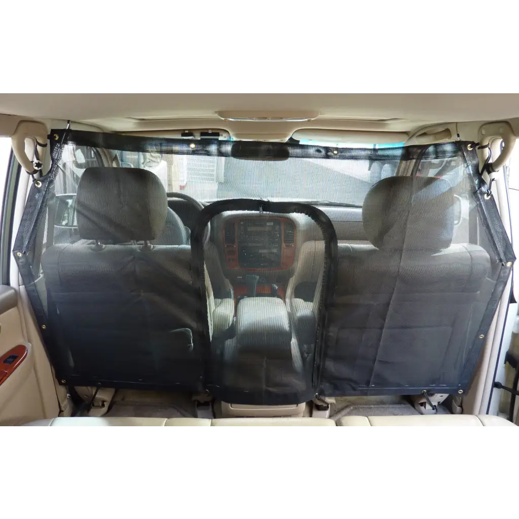 Pet car deals net barrier