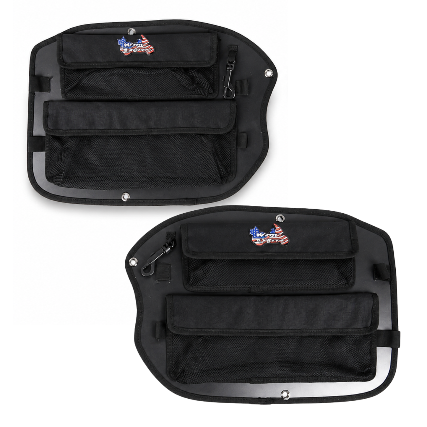 Wingstuff Saddlebag Lid Organizer Set | Honda GL1800 Gold Wing 2001–2010 | Pair