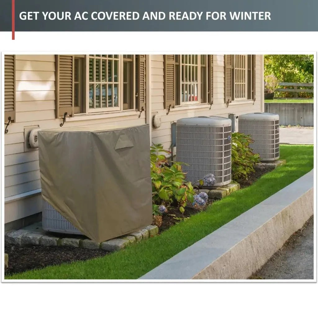 Rectangular All Weather Air Conditioner Cover Formosa Covers