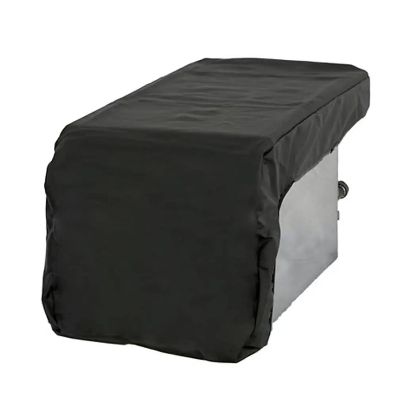 Outdoor Built-In Side Burner Cover in Black 19.5W x 33.5D -