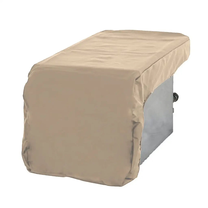 Outdoor Built-In Side Burner Cover in Taupe 13.75W x 30D -