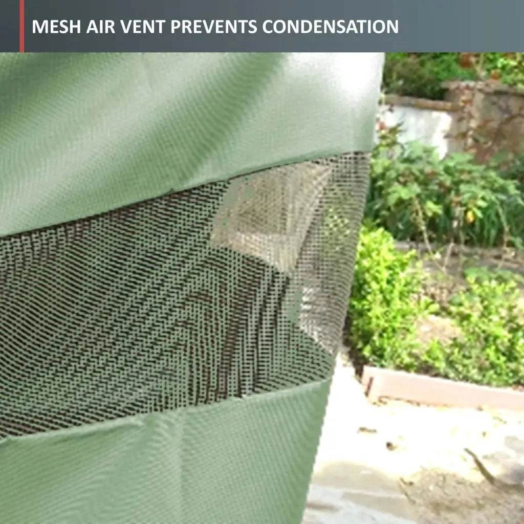 Patio Outdoor Club Chair Cover 33.5W x 36D 37H Aspen Green -