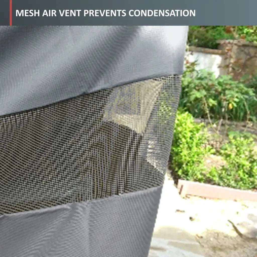 Patio Outdoor Club Chair Cover 33.5W x 36D 37H Reserve Grey