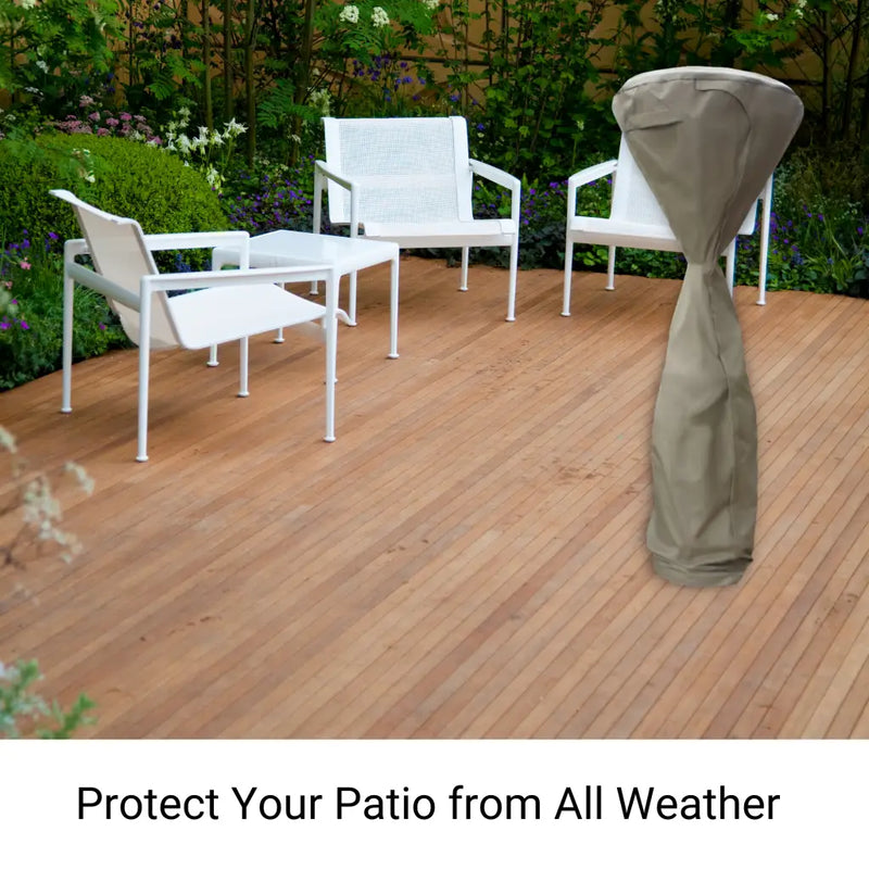 Patio Outdoor Dome Top Style Heater Cover 36Dia. x 19Dia.