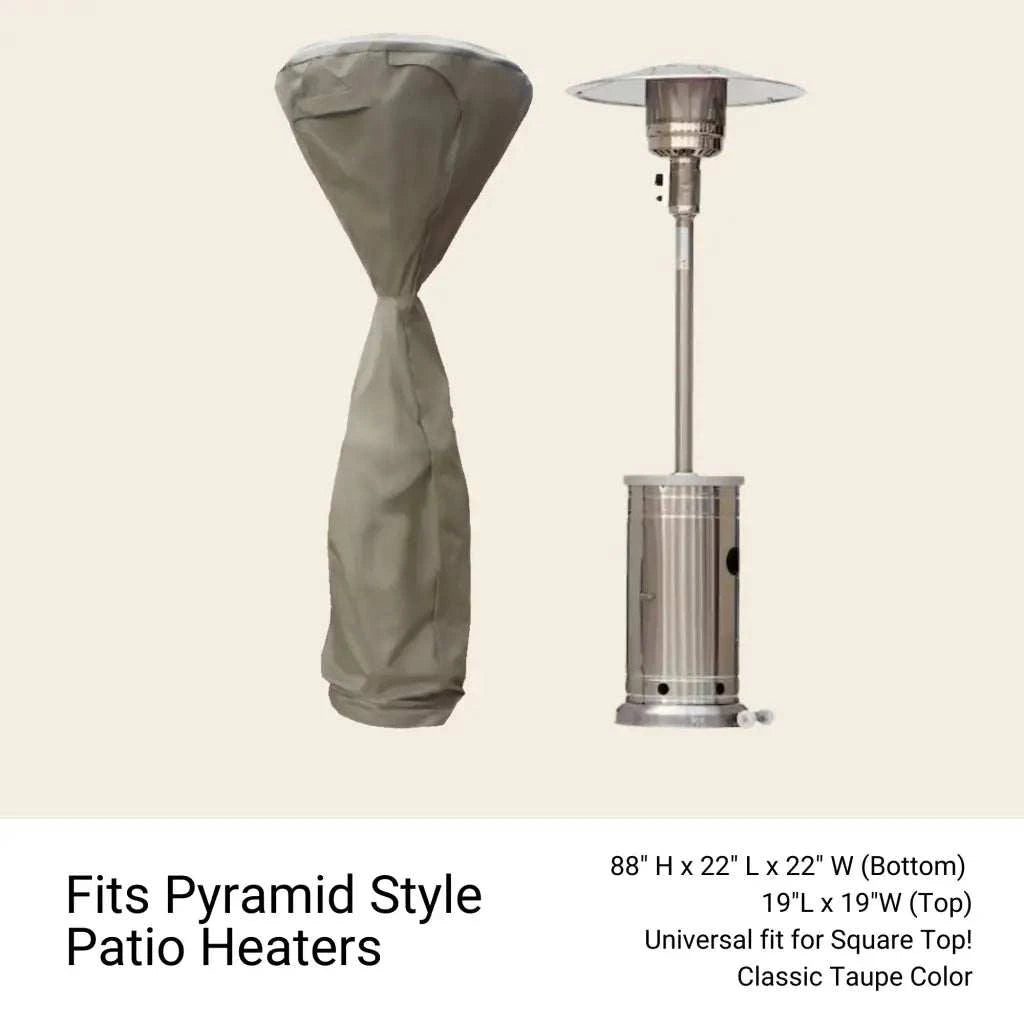 Patio Outdoor Dome Top Style Heater Cover 36Dia. x 19Dia.