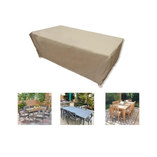 Patio Set Cover For Rectangular or Oval Table 84L x 44W 25H