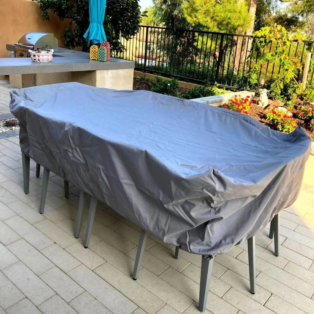 Patio Set Cover For Rectangular or Oval Table 84L x 44W 25H