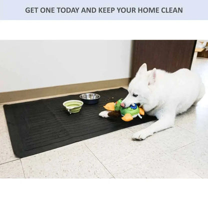 Pet Feeding Area Mat Extra Large Durable Vinyl Waterproof