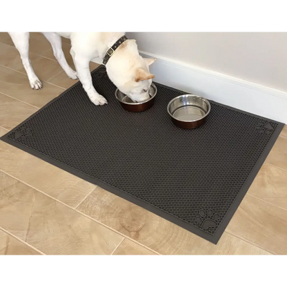 Pet Feeding Cat Litter Catcher Non-Slip Mat Waterproof Large