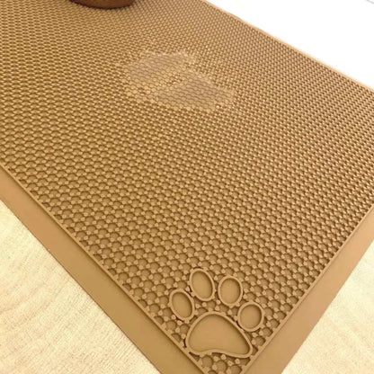 Pet Feeding Cat Litter Catcher Non-Slip Mat Waterproof Large