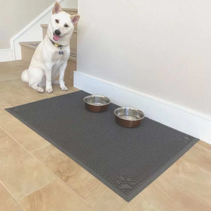 Pet Feeding Cat Litter Catcher Non-Slip Mat Waterproof Large