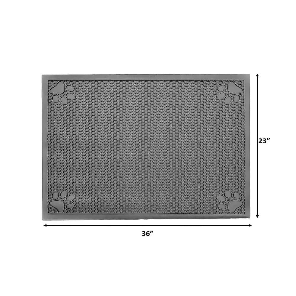 Pet Feeding Cat Litter Catcher Non-Slip Mat Waterproof Large
