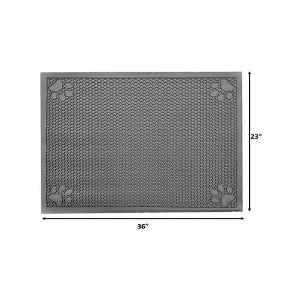 Pet Feeding Cat Litter Catcher Non-Slip Mat Waterproof Large
