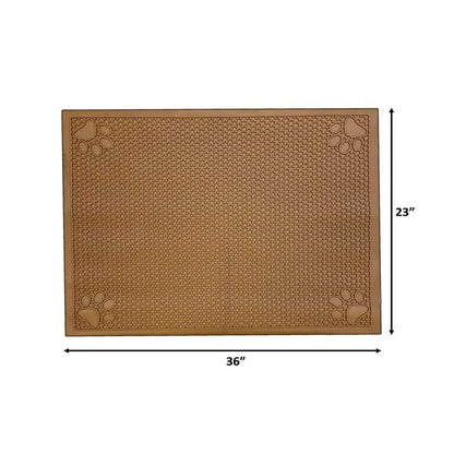 Pet Feeding Non-Slip Mat Waterproof For Water or Food Bowl