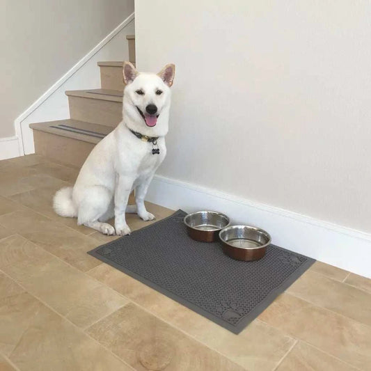 Pet Feeding Non-Slip Mat Waterproof For Water or Food Bowl