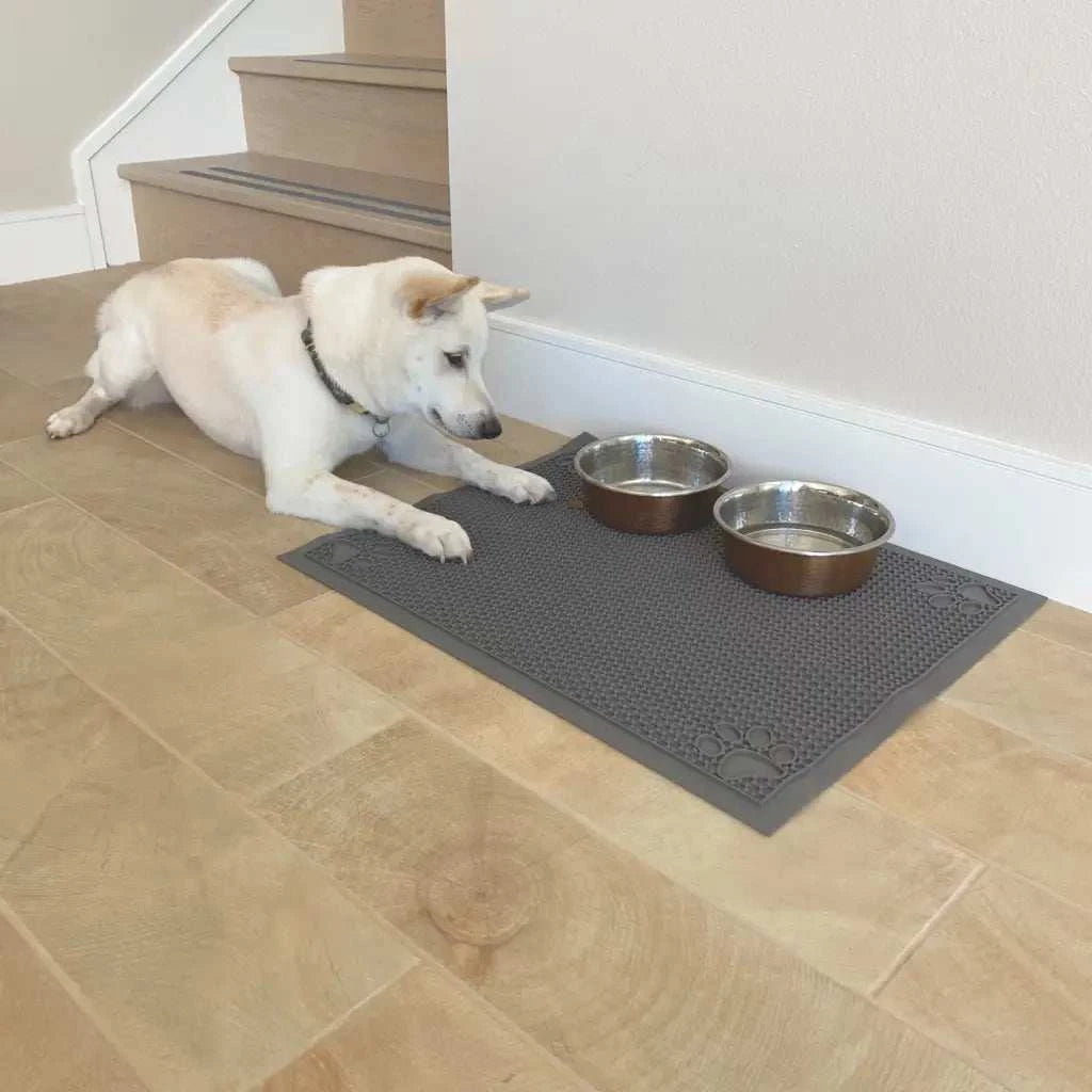 Pet Feeding Non-Slip Mat Waterproof For Water or Food Bowl