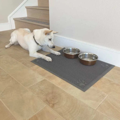 Pet Feeding Non-Slip Mat Waterproof For Water or Food Bowl