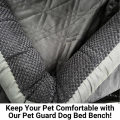 Pet Guard Bench Black - Car Seat Covers | Coverage Fast