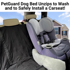 Pet Guard Bench Black - Car Seat Covers | Coverage Fast