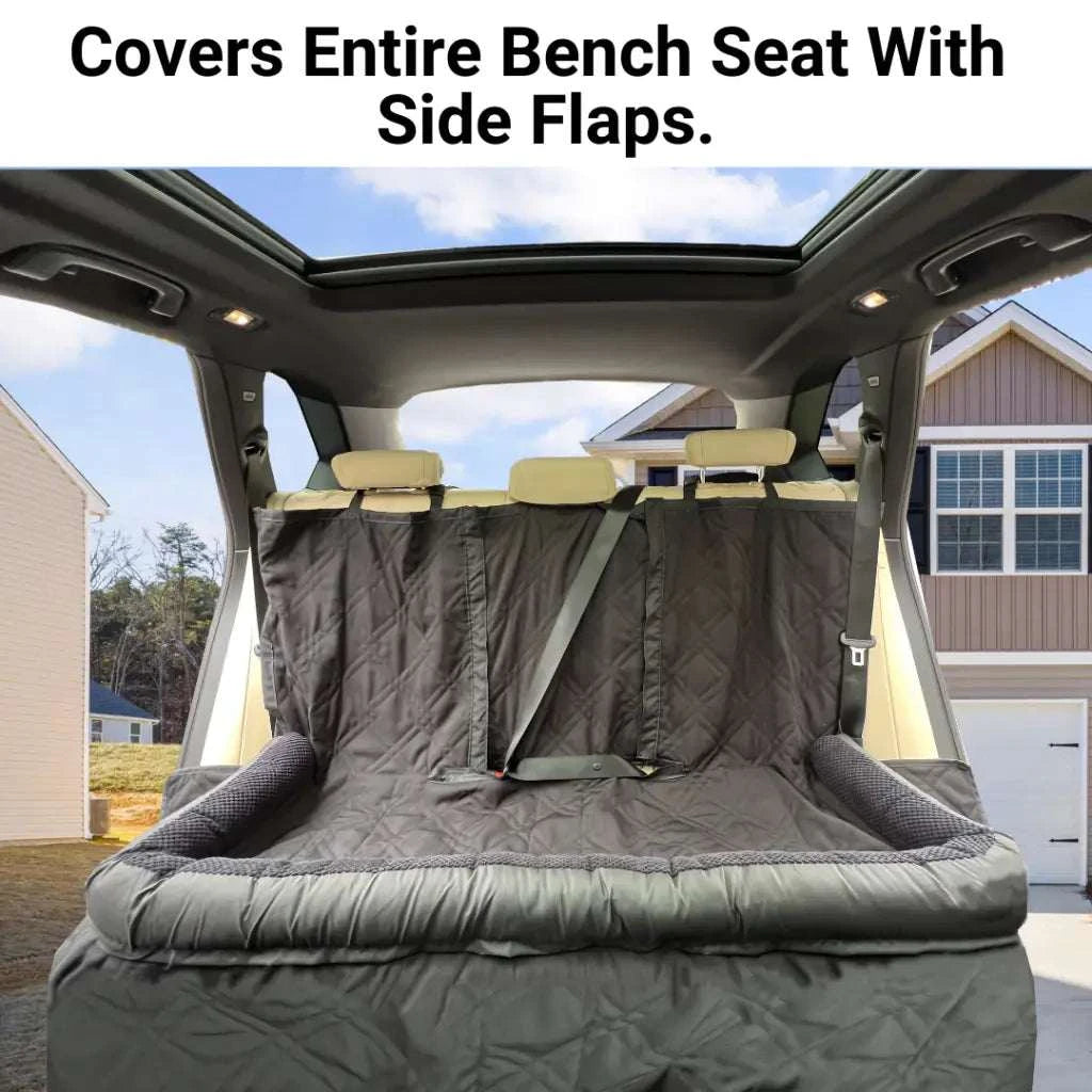 Pet Guard Bench Black - Car Seat Covers | Coverage Fast