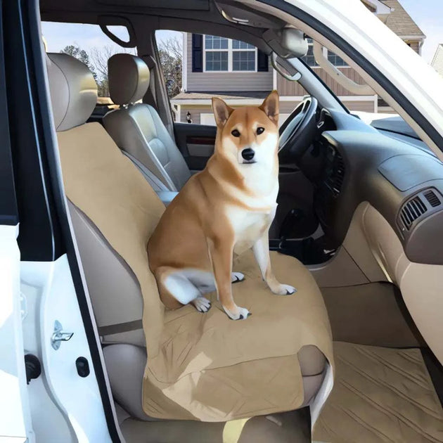 Single Car Seat Cover For Dogs And Pets Taupe Formosa Covers