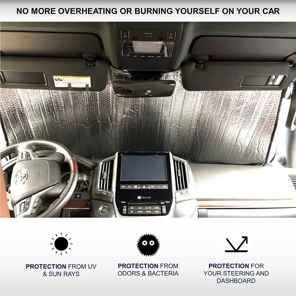 Large car sun shade deals