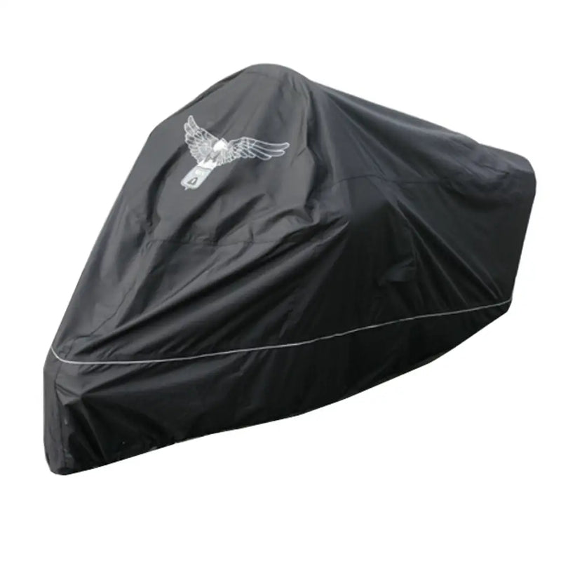 Premium Motorcycle Cover with Night Reflector and Eagle