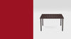 Outdoor Portable Wood Roll Up Table in Espresso 26