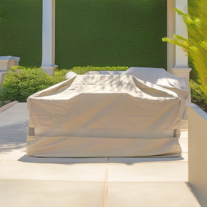 BBQ Outdoor Grill Cover 48"L x 24"D x 40"H Taupe - Formosa Covers