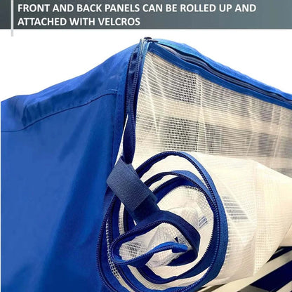 Side Loaded Bun Rack Cover 21W x 26.5D 63H Royal Blue