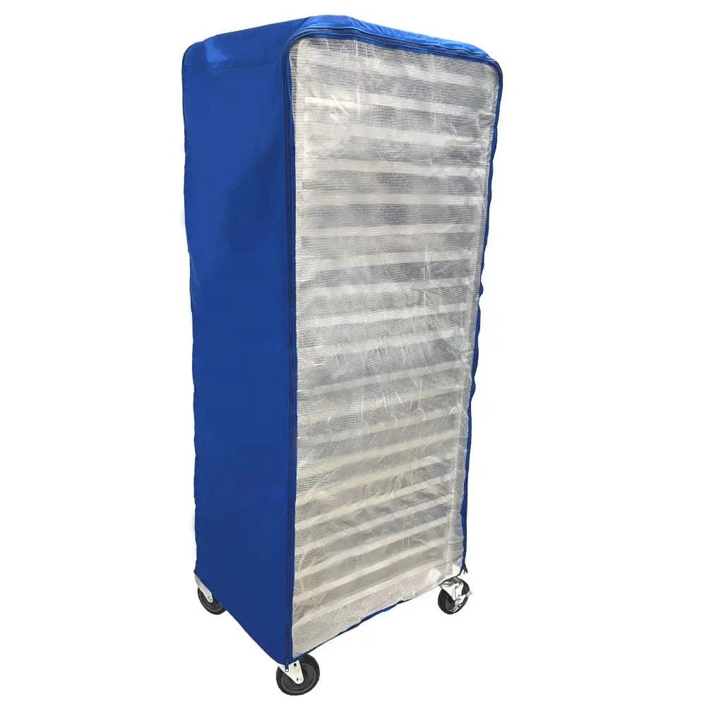 Side Loaded Bun Rack Cover 21W x 26.5D 63H Royal Blue