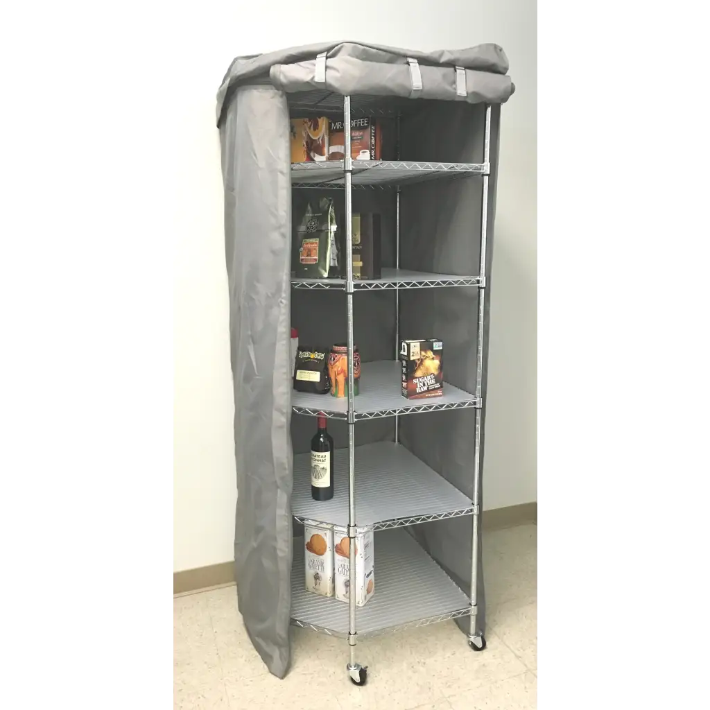 Storage Corner Shelving unit cover fits corner racks 28D x