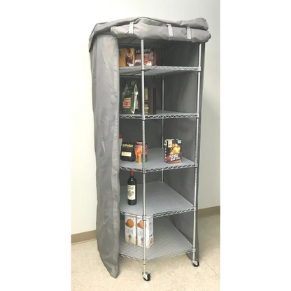 Storage Corner Shelving unit cover fits corner racks 28D x