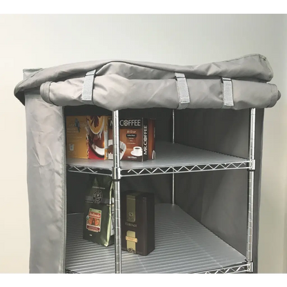 Storage Corner Shelving unit cover fits corner racks 28D x