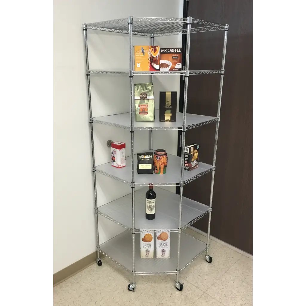 Storage Corner Shelving unit cover fits corner racks 28D x