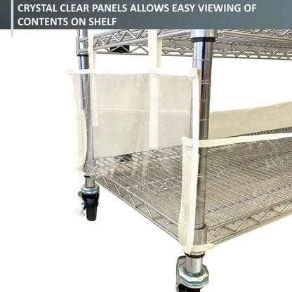 Storage Shelving Bottom Cover 36W x 14D 6H one side see