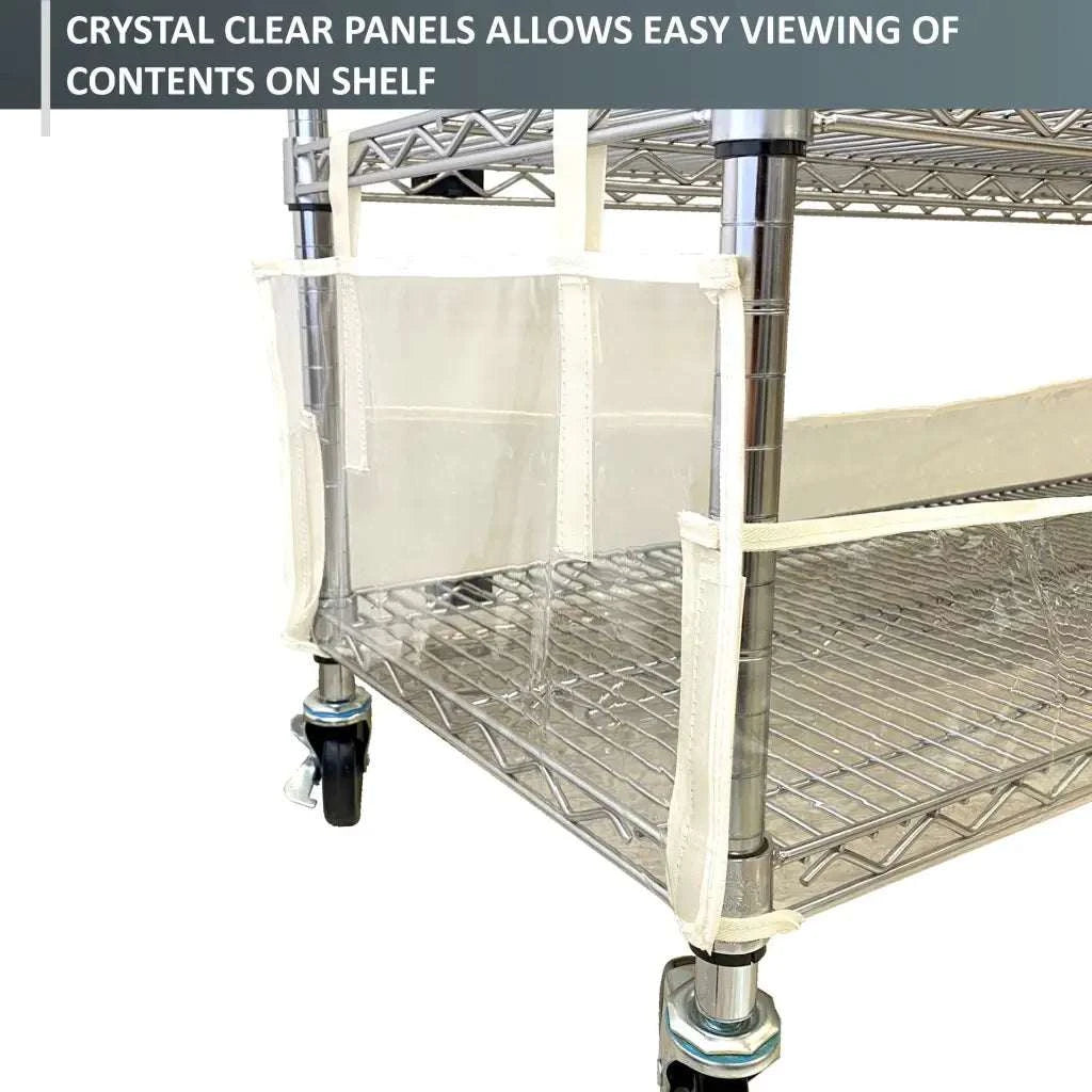 Storage Shelving Bottom Cover 48W x 18D 6H one side see