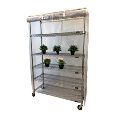 Storage Shelving Unit Cover fits racks 36W x 14D 54H all see