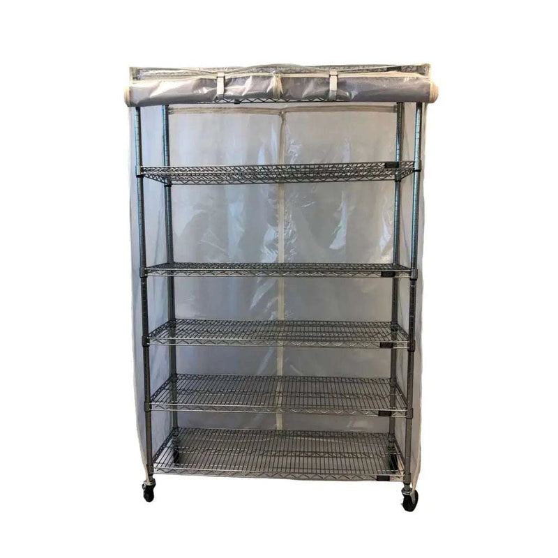 Cover For Wire Rack Shelving Storage Unit 36 14 54 in Wide Mesh ...